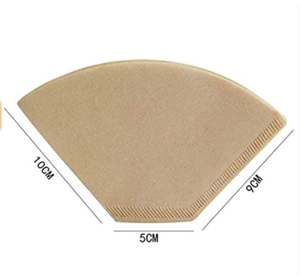 Coffee Filter Paper - Unbleached (100Pcs)