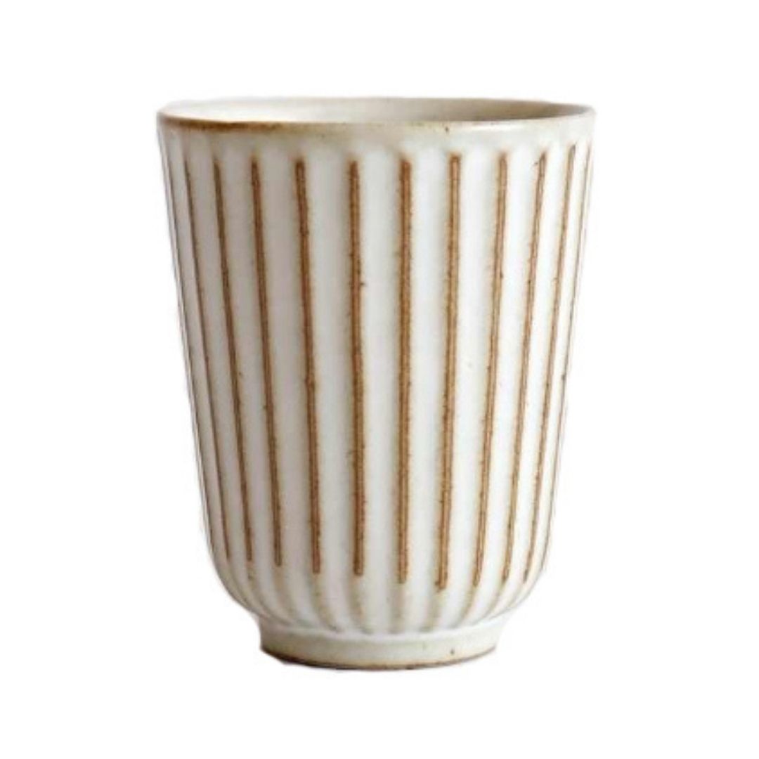 Ivory Stone Ceramic Cup