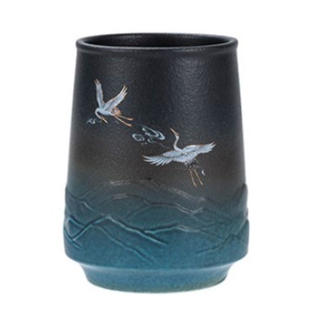 Handcrafted Birds Ceramic Cup