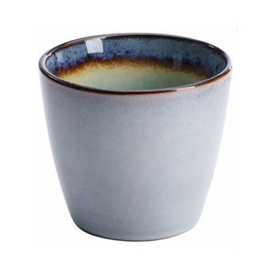 Sleek Grey Ceramic Cup