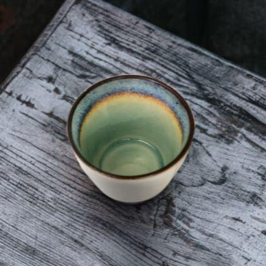Sleek Grey Ceramic Cup